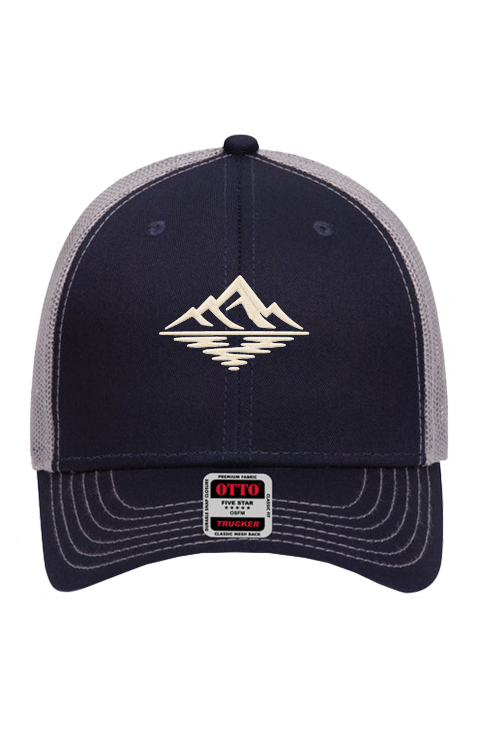 Mountain Reflection Vintage Trucker Hat THREAD