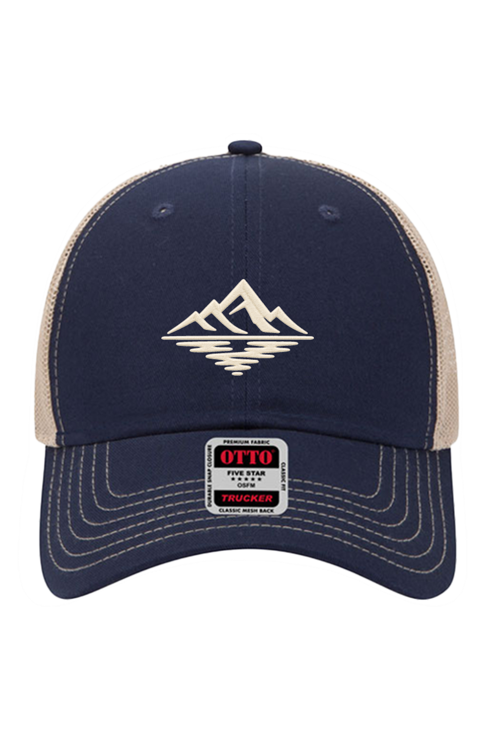 Mountain Reflection Vintage Trucker Hat THREAD