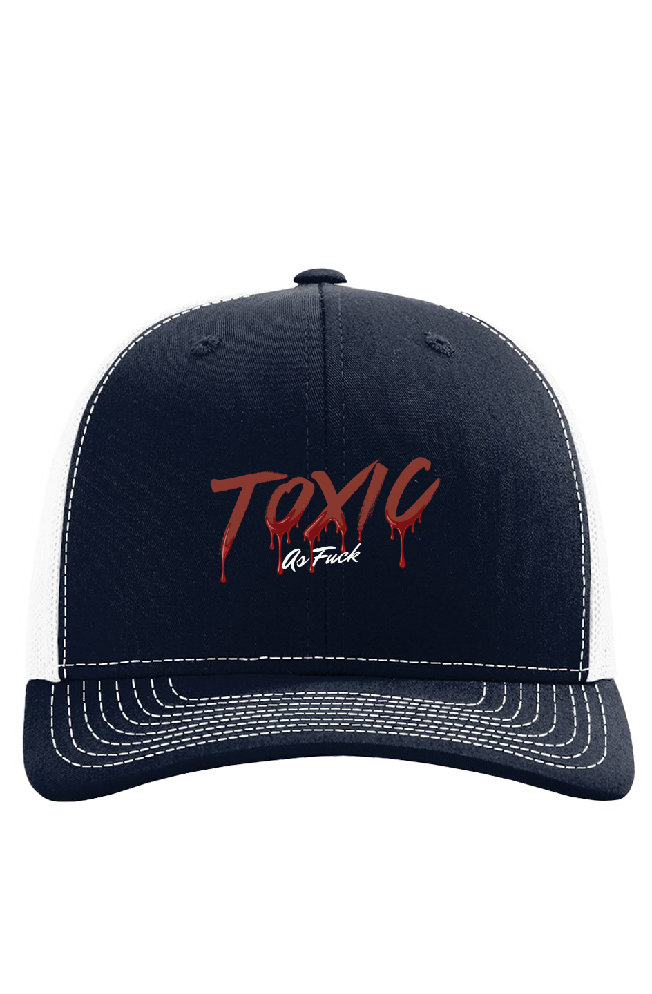 THREAD'S AF "toxic bleed"Mesh Snapback Cap