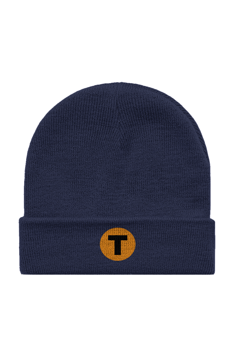 THREAD. Cuff Beanie — Cobalt