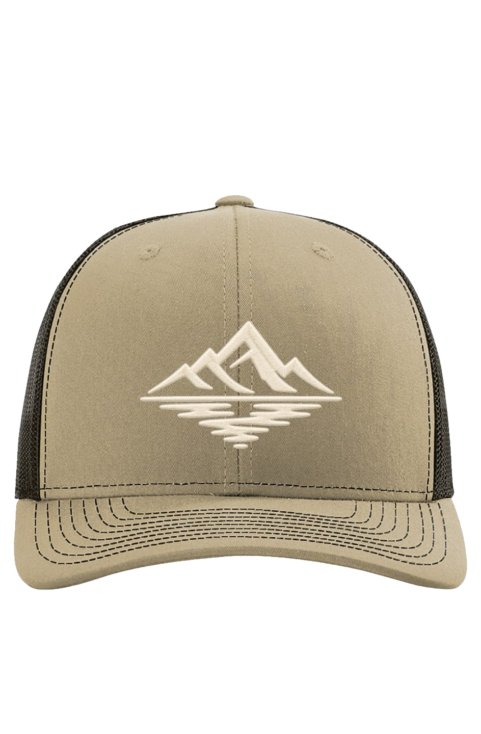 THREAD. Richardson Mesh Snapback Cap — Khaki/Coffee