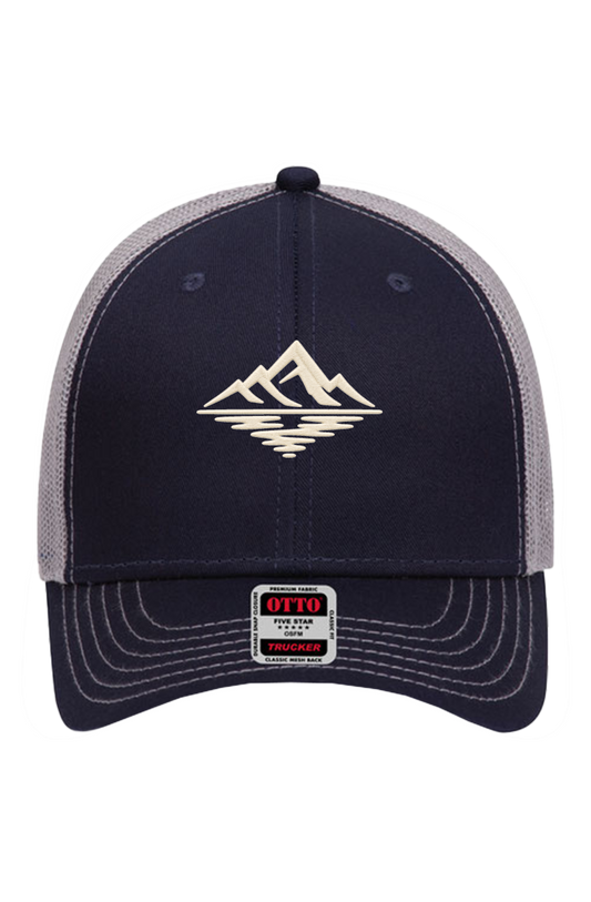 Mountain Reflection Vintage Trucker Hat THREAD 