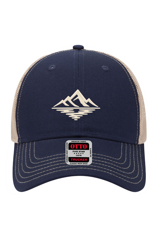 Mountain Reflection Vintage Trucker Hat THREAD 