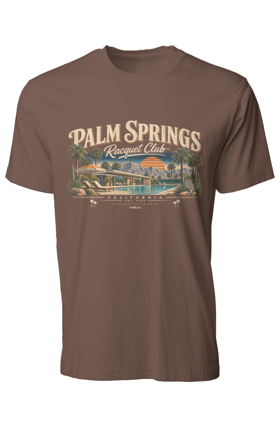 Palm Springs Racquet Club Tee THREAD Pigment Cl