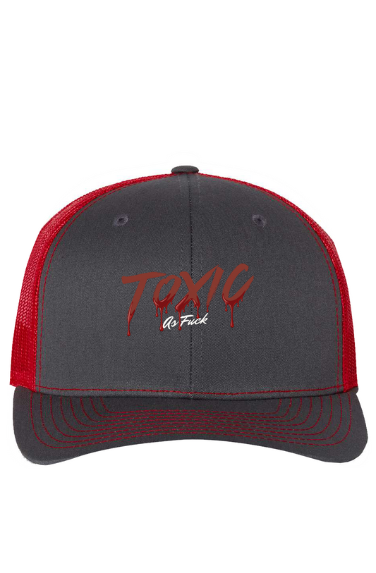 THREAD'S AF "toxic bleed"Mesh Snapback Cap