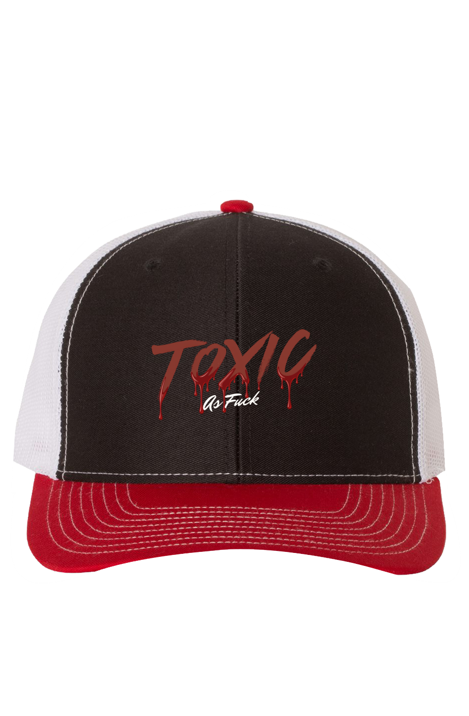 THREAD'S AF "toxic bleed"Mesh Snapback Cap