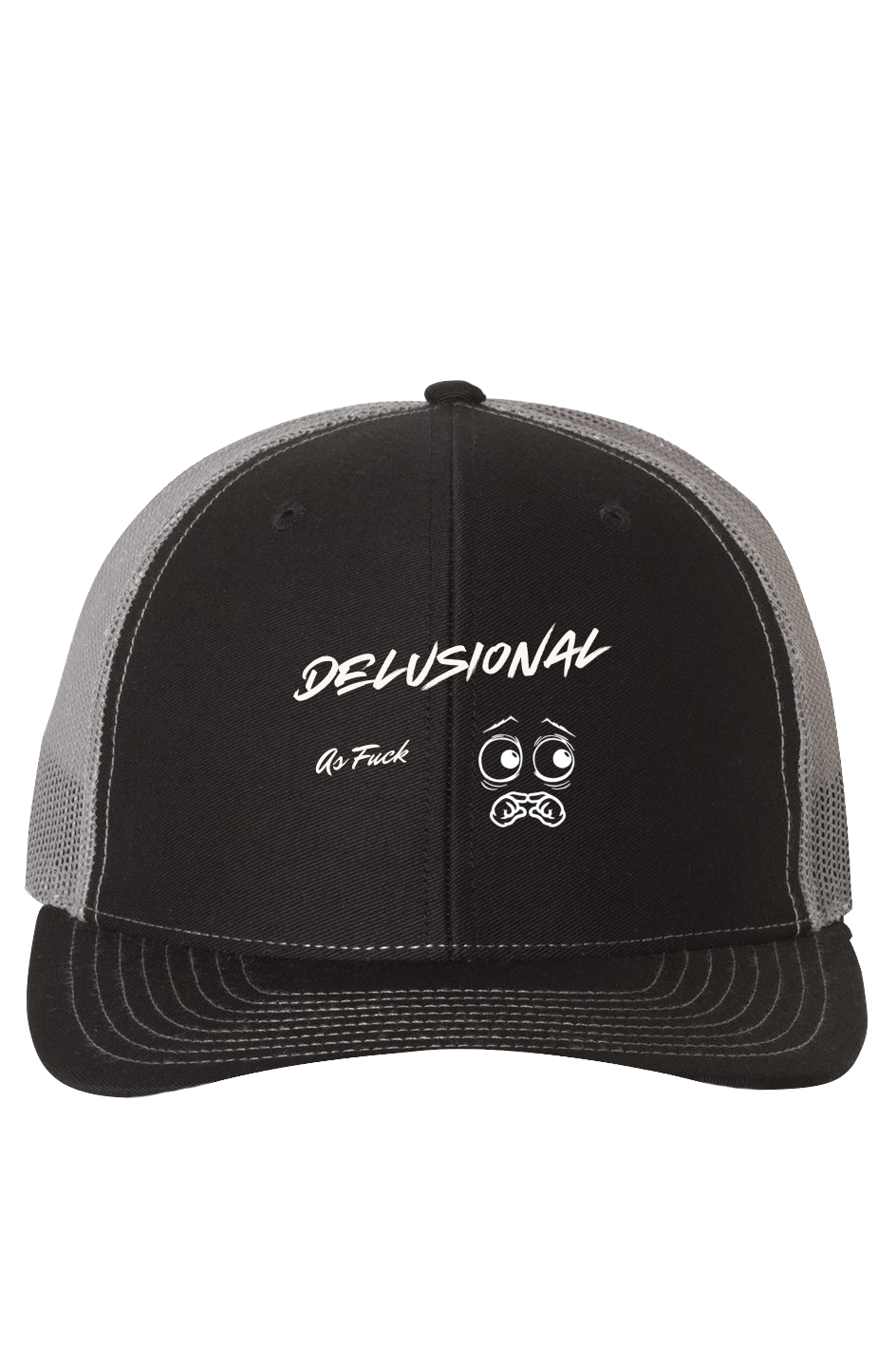 THREAD'S AF "Delusional as Fuck" Mesh Snapback Cap