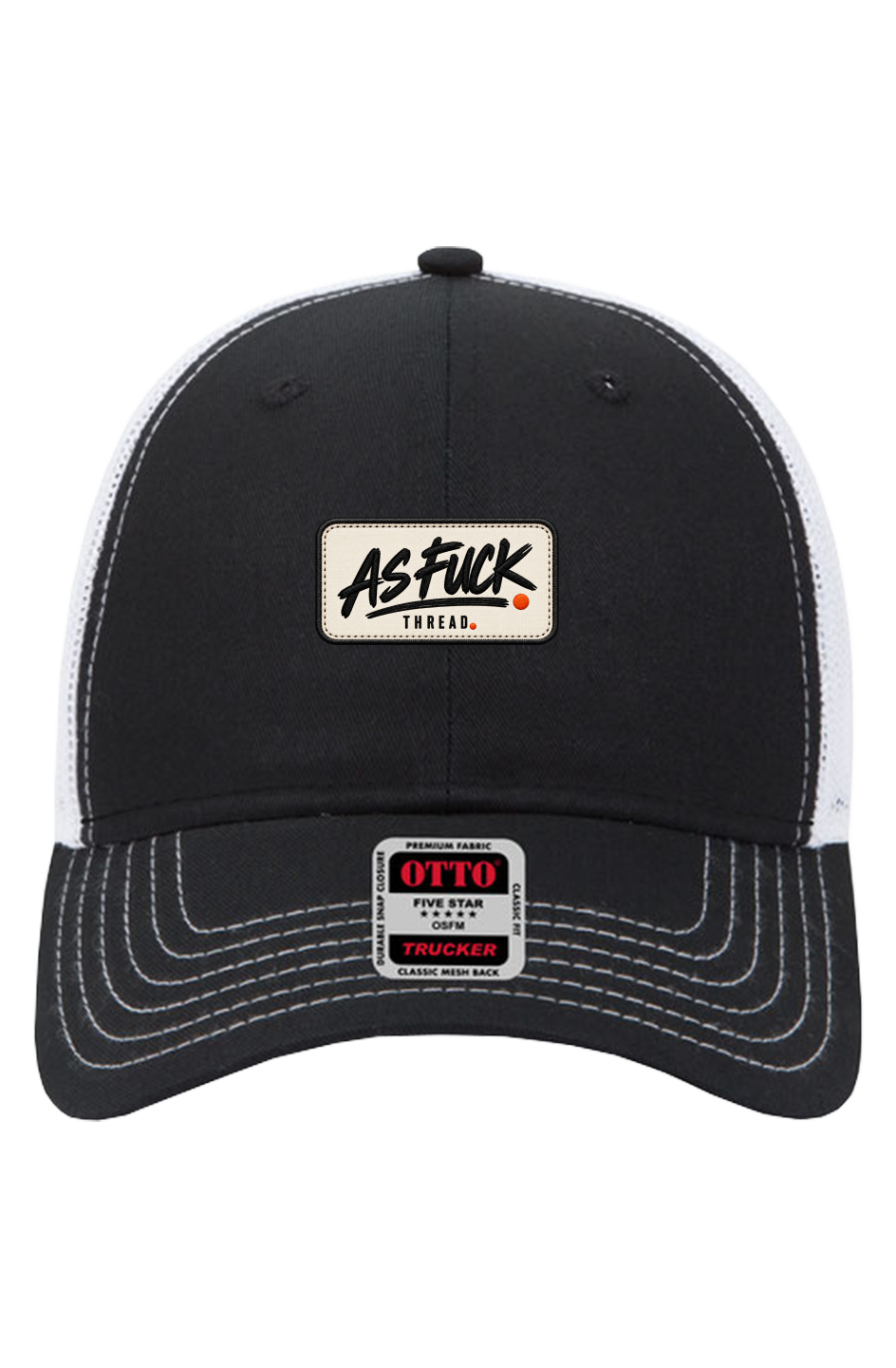 6 Panel Mesh Back Trucker Hat