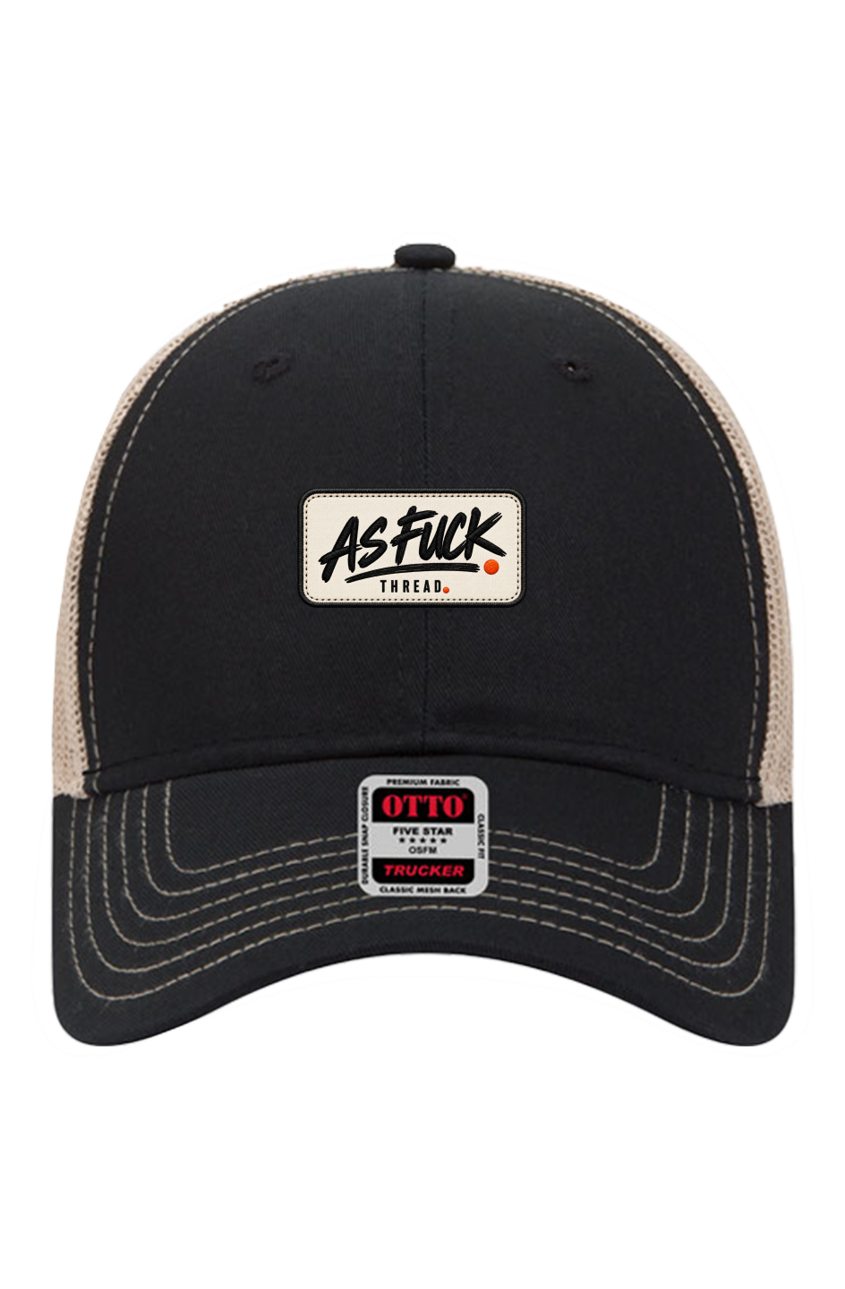 6 Panel Mesh Back Trucker Hat