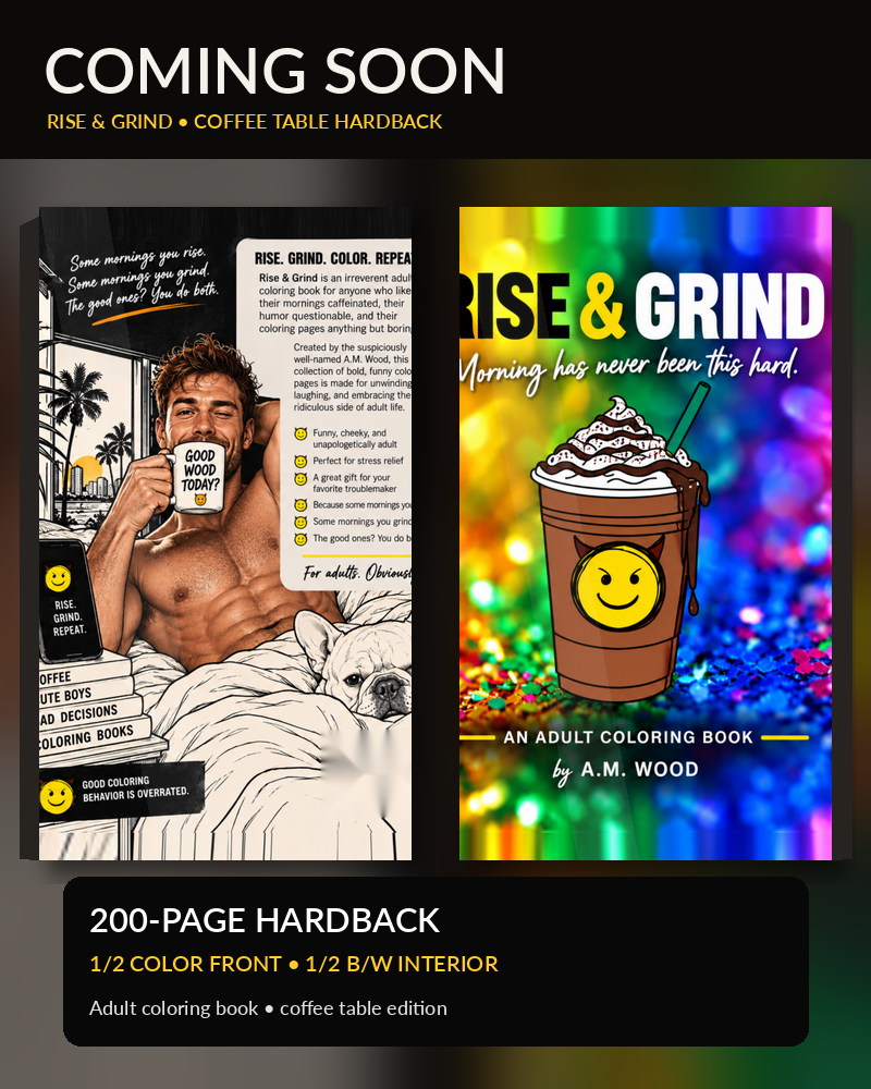 Rise and Grind hardback coming soon